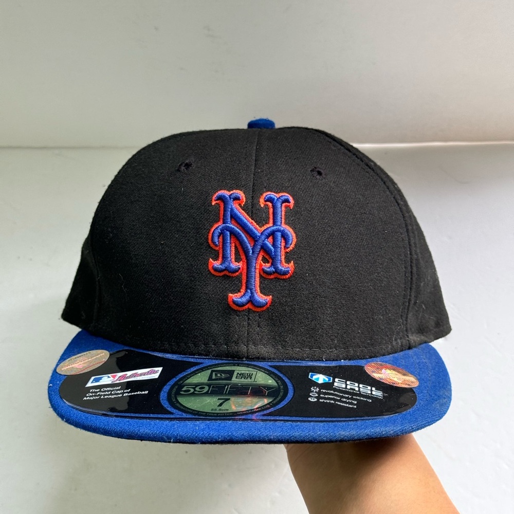 New York Mets Royal Blue Visor MLB Batterman Side Patch New Era Fitted